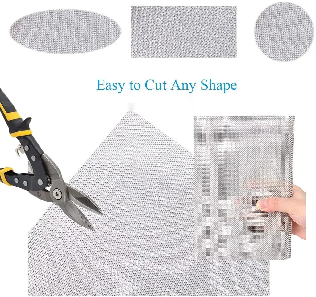 Stainless Steel Rodent Seal Mesh — Permanent Mouse-Proof Home Barrier